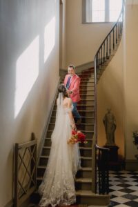 Sydney wedding venue - vaucluse - house- with couple- photography